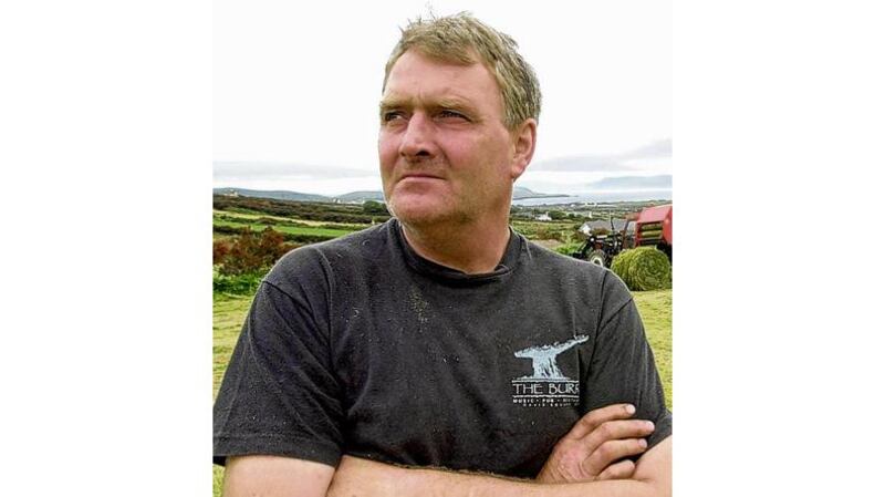 Begley liked to take his accordion with him when he was driving the tractor.