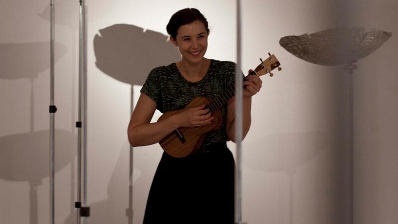 Lisa Hannigan pictured performing in the secret location – Crawford Art Gallery – as part of this year’s Culture Night in Cork City.