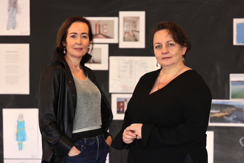 Audrey or Sorrow: playwright Marina Carr and director Caitríona McLaughlin. Photograph: Alan Betson