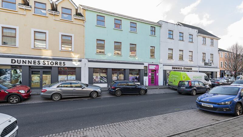 Main Street in Ongar village, Dublin