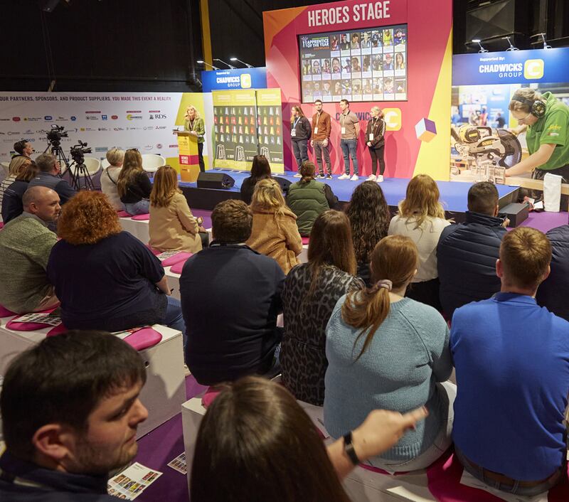 Attendees at the WorldSkills Ireland event in 2023.