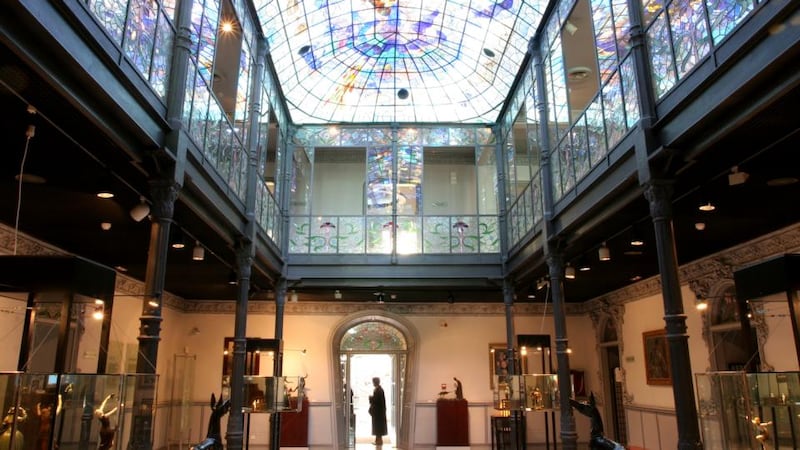 The Museum of Art Nouveau and Art Deco in Salamanca is at Casa Lis which was originally a private palace