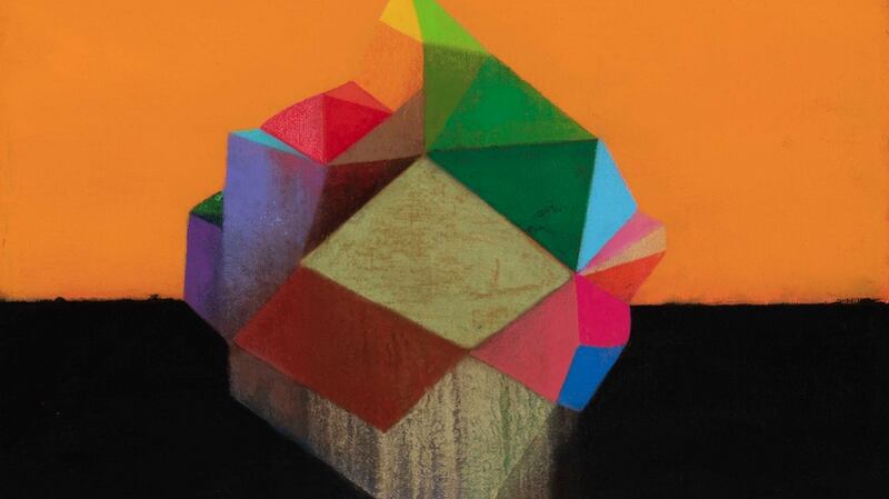 Tom Climent, Glory, oil and plaster on canvas, Solomon Fine Art