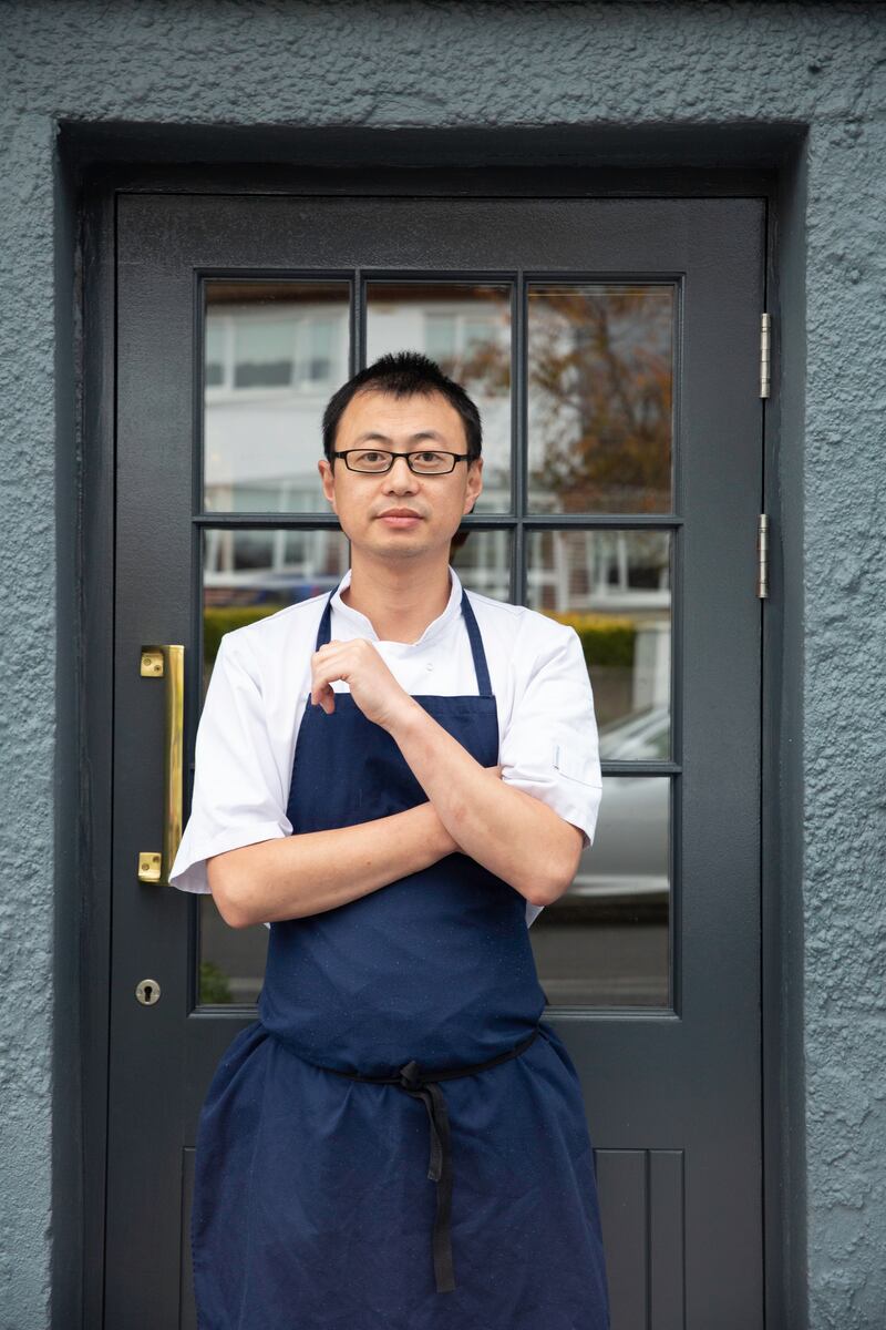 Barry Sun, chef proprietor Volpe Nera restaurant in Blackrock, Co Dublin.