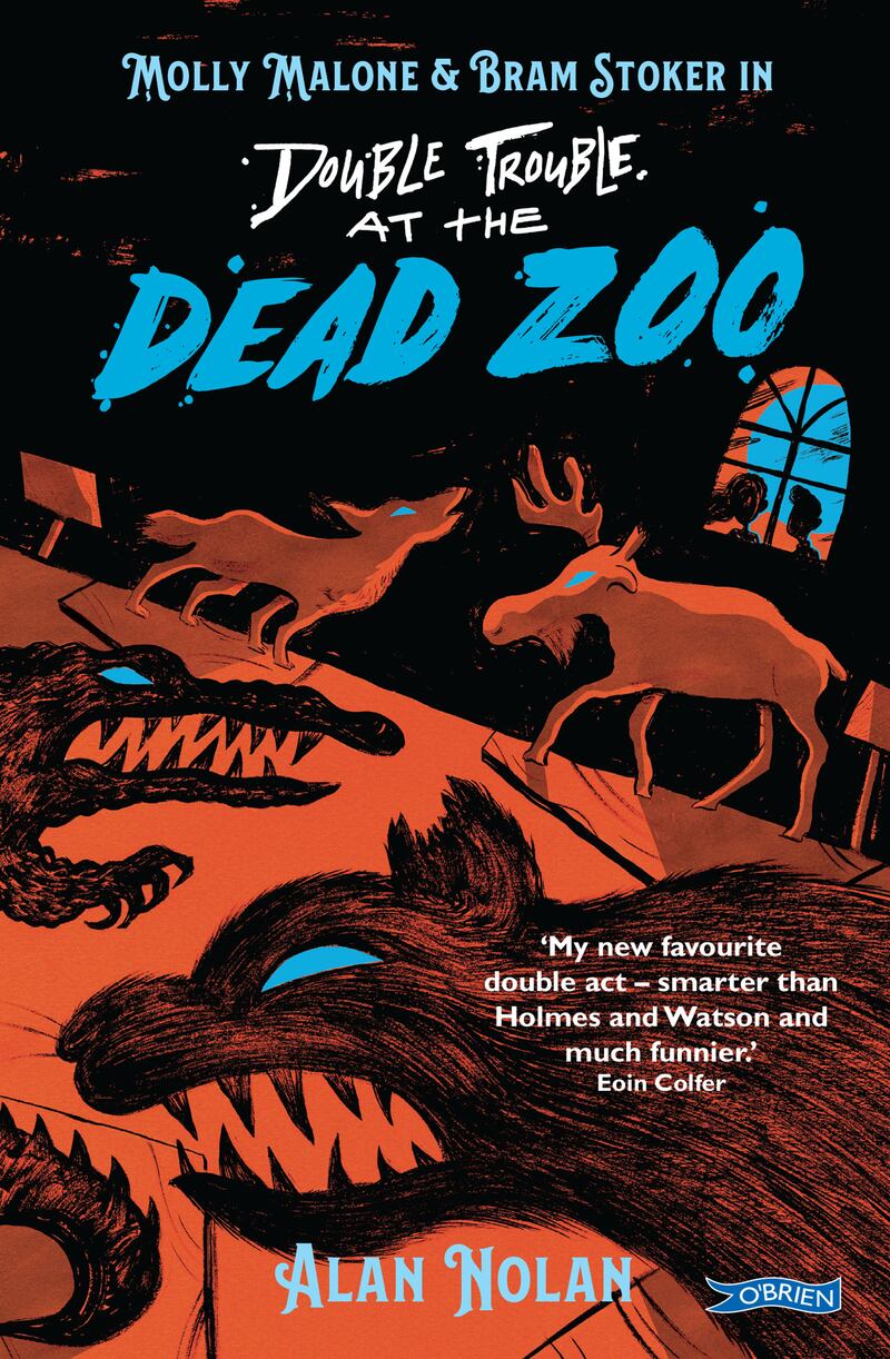 Double Trouble at the Dead Zoo by Alan Nolan, cover illustration by Shane Cluskey