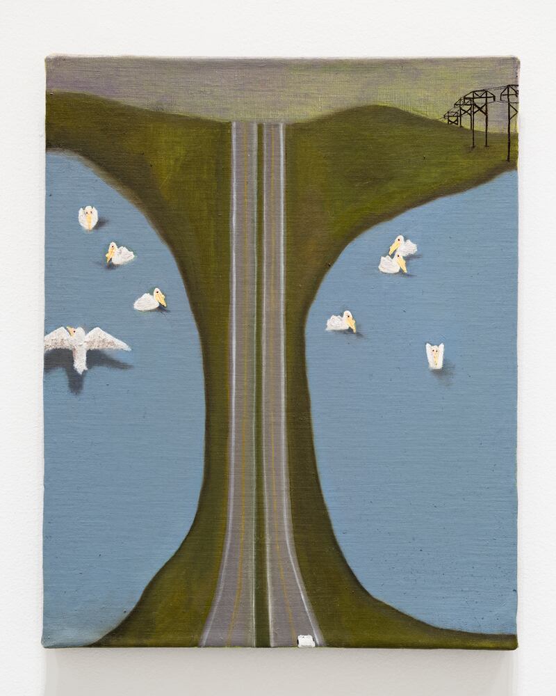 I Come From the Land of Divisions, 2023, by Mollie Douthit. Photograph: Ros Kavanagh