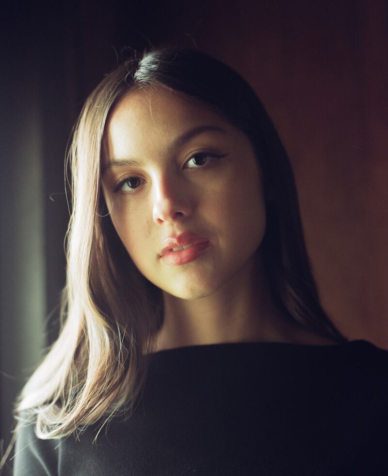 Olivia Rodrigo's All-American Bitch, with its fierce dynamics and wry attitude, was an uncorking of emotions that don’t often find voice in pop. Photograph: Chantal Anderson/New York Times