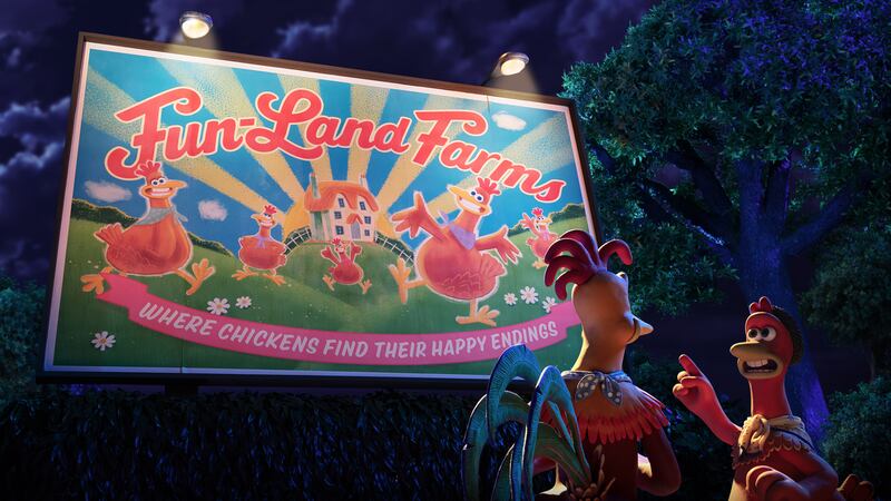 “The idea was to make it a rather twisted version of Butlin’s,” says production designer Darren Dubicki. Photograph: Aardman/Netflix