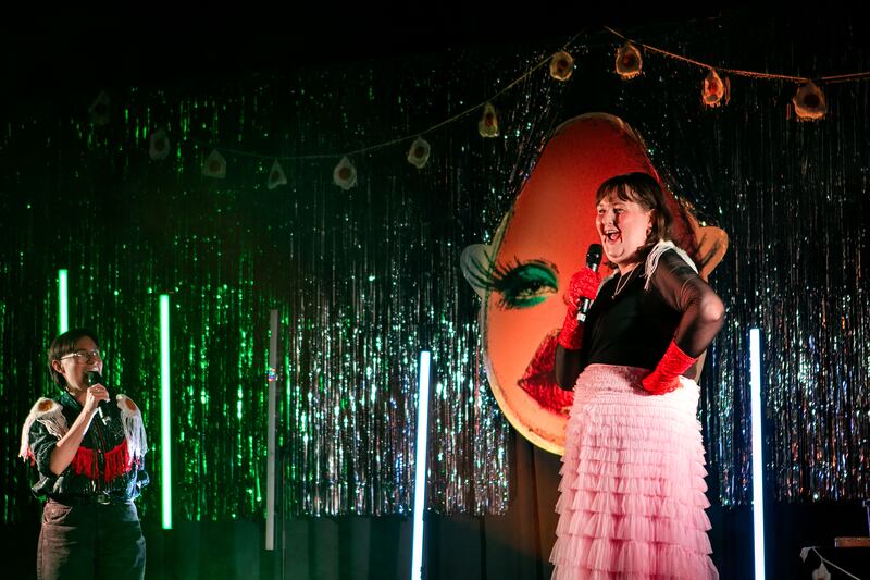 Egg: The Proclamation of the Irish Republegg. Photograph: Carol Cummins