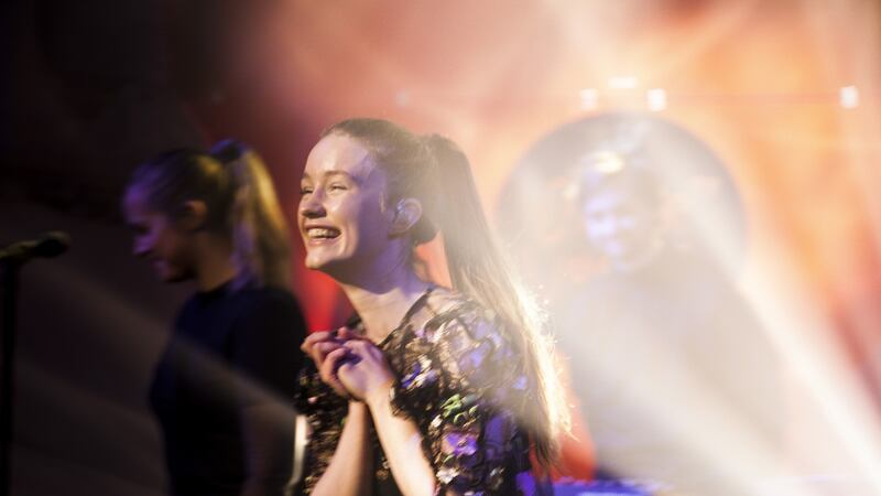 Norwegian singer Sigrid performing in St James’ church in  Other Voices 2017. Photograph: Rich Gilligan