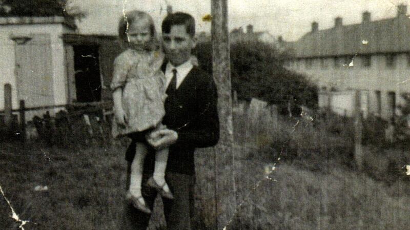 John Laverty, who was killed in the Ballymurphy massacre in 1971, with his youngest sister, Carmel.