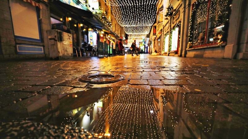 Christmas lights, Galway