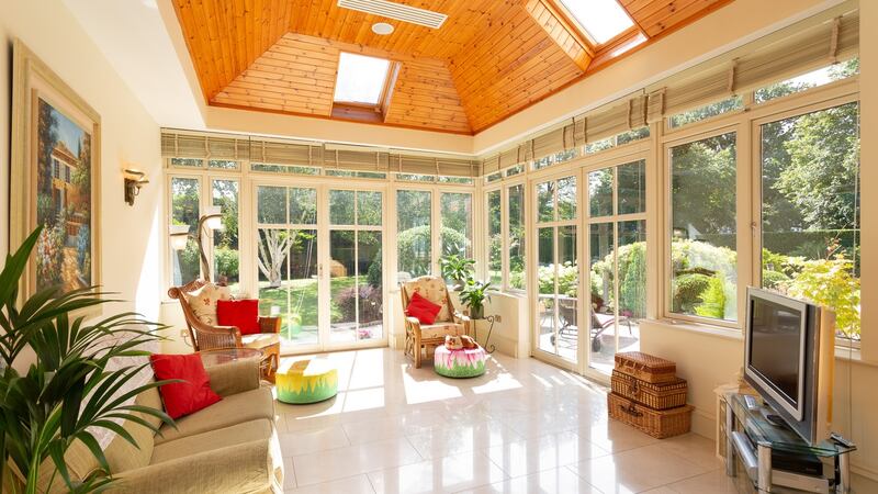 The property is bright and spacious