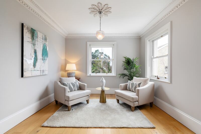 Mezzanine on the first floor