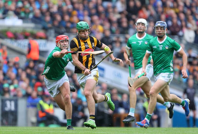 Limerick's Barry Nash and Eoin Cody of Kilkenny in last year's All-Ireland final./ Photograph: Bryan Keane/Inpho