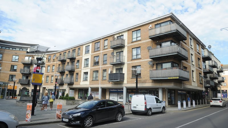 Ashbourne’s Main Street has residential accommodation and retail. Photograph: Aidan Crawley