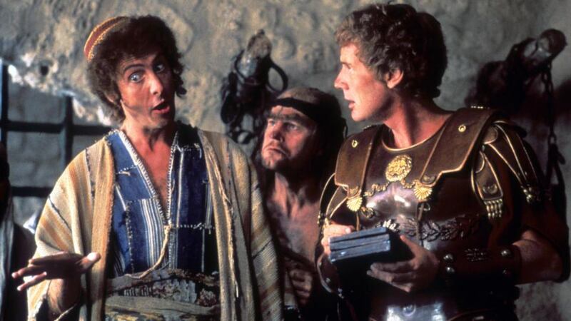 Fortieth-anniversary rerelease: Eric Idle, Terry Gilliam and Michal Palin in Monty Python’s Life of Brian