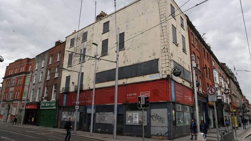 The Plough Pub, on the corner of Marlborough Street and Lower Abbey Street, Dublin, had been a popular meeting spot for theatregoers, but closed more than a decade ago. Photograph: Nick Bradshaw