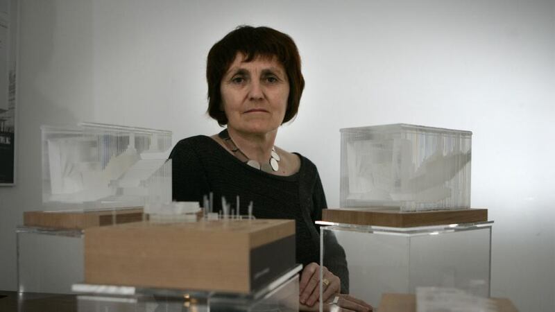 Sense of place: Shelley McNamara of Grafton Architects. Photograph: Dara Mac Dónaill