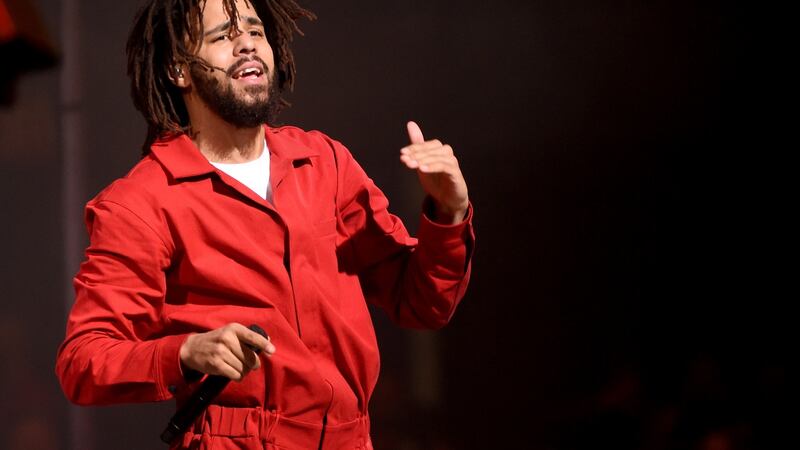 Hip-hop artist J. Cole is among the acts playing  Friday at Longitude in Marlay Park, Dublin. Photograph: Kevin Winter/Getty Images