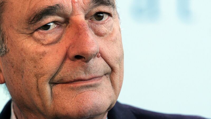 Former French president Jacques Chirac. Photograph: Patrick Kovarik/AFP/Getty Images