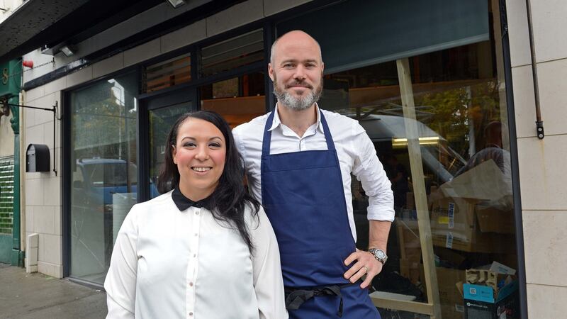 Sandy and John Wyer transformed their  restaurant Forest Avenue on Sussex Terrace, Dublin, into a ‘neighbourhood greengrocer’. Photograph: Eric Luke