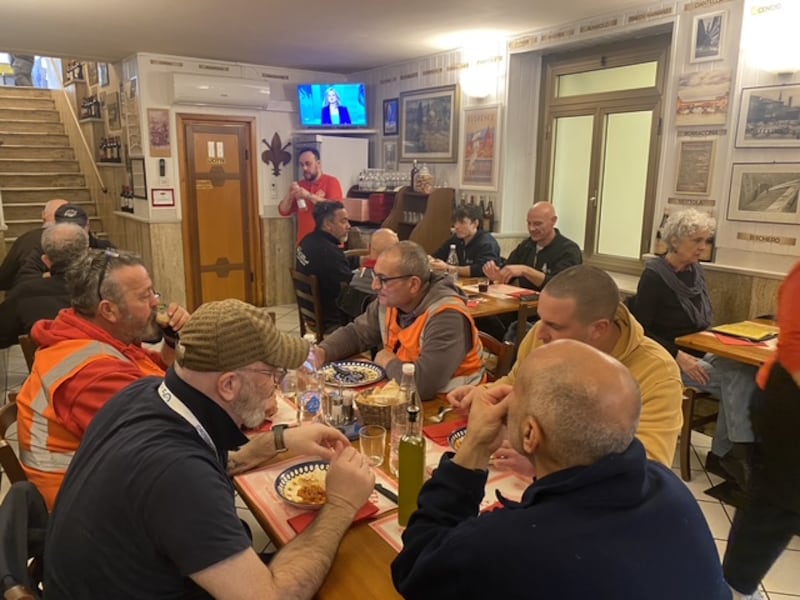 Trattoria La Grotta Parri: It's a matriarchy in the kitchen, with the men on floor duty