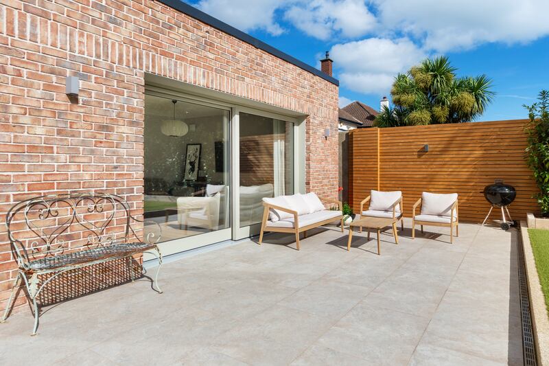Sun drenched patio off the living area