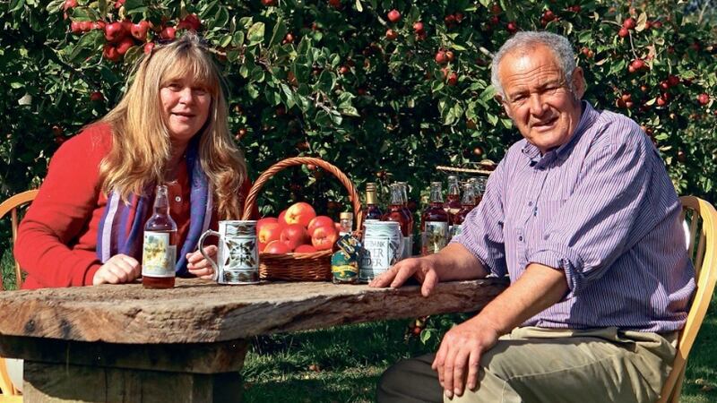 Julie and Rod Calder Potts of Highbank Orchards