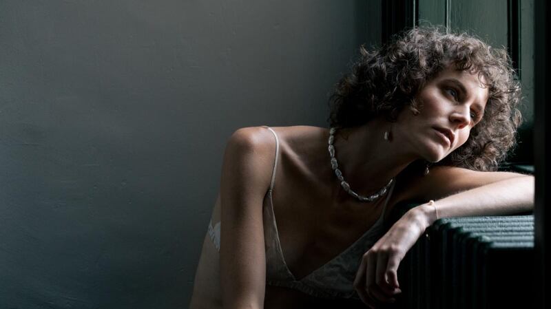 Baroue pearl necklace €185, 14ct gold baroque pearl threaded earrings €75, 9ct gold fine gold freshwater pearl bracelet €135, all from MoMuse, in the Powerscourt Centre, Dublin. Imagery styled by Ciana March. Photograph: Doreen Kilfeather.