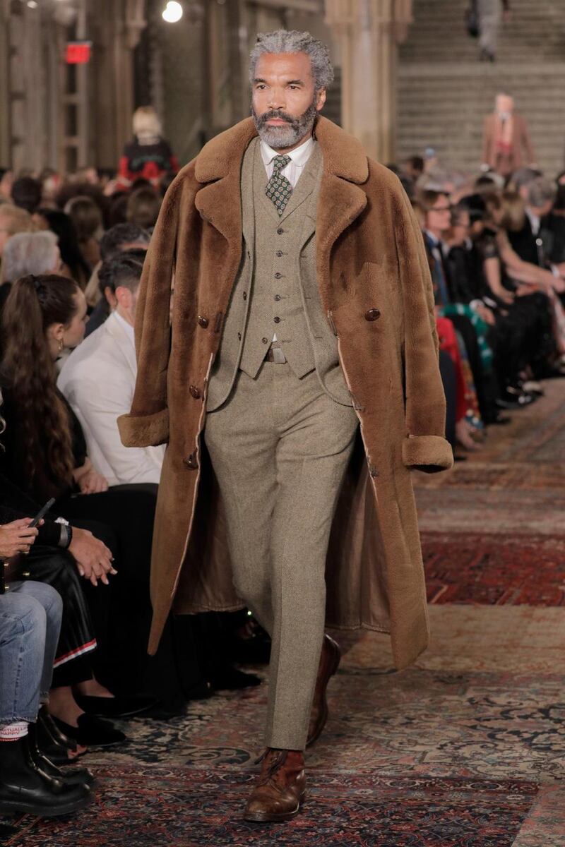 NYFW: Ralph Lauren. Photograph: Randy Brooke/Getty