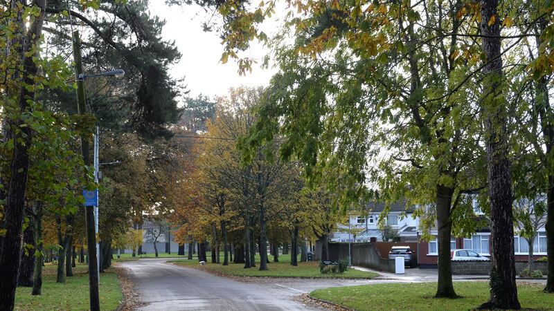 Entrance to Maywood and Bettyglen, Raheny, Dublin. Photograph: Dara Mac Dónaill