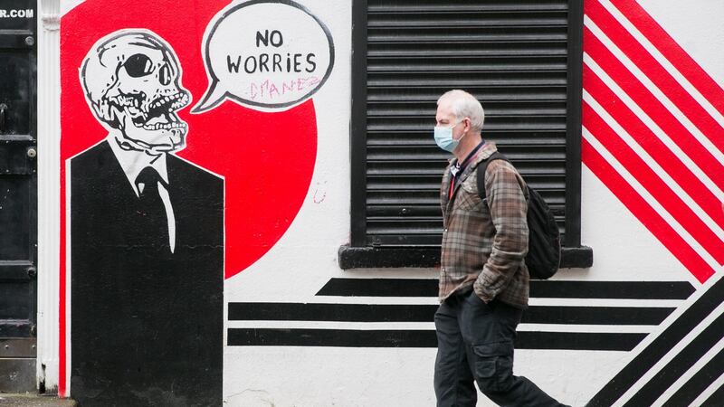 Temple Bar during the pandemic: Most business groups have wisely decided to keep quiet in the eye of the Covid-19 storm.  Photograph: Gareth Chaney/Collins