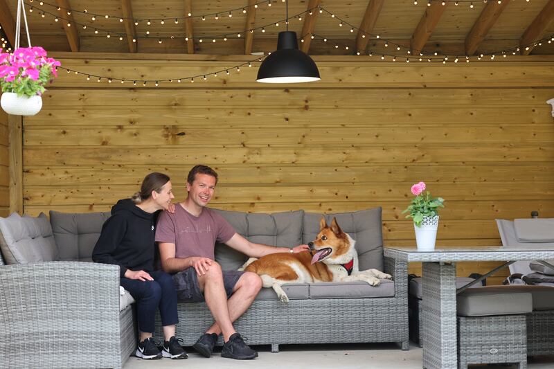 'We’ve decided that this is Rocky’s pad forever and we don’t even want to reclaim it.' Photograph: Dara Mac Dónaill