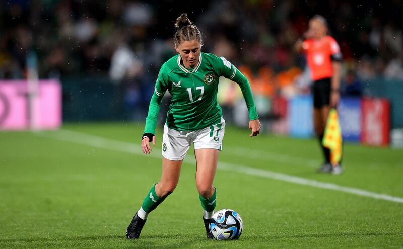 Sinead Farrelly has been an inspiration on and off the pitch. Photograph: Ryan Byrne/Inpho