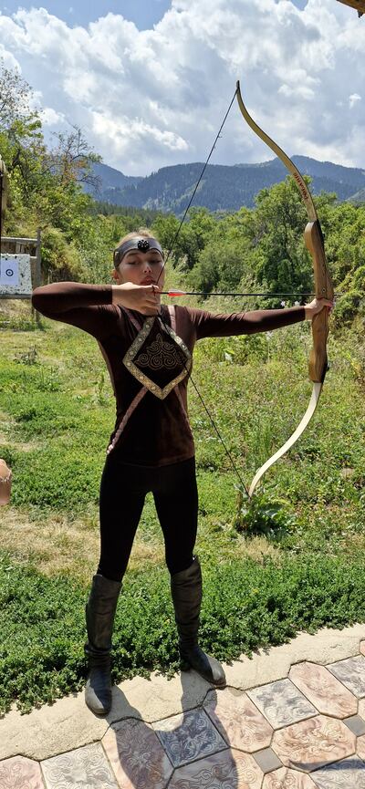 Traditional nomadic dress