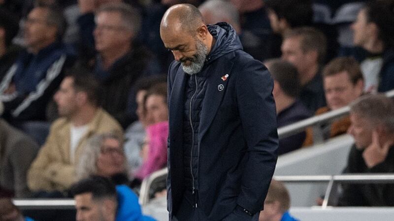 Nuno Espirito Santo has been relieved of his duties. Photograph: Visionhaus/Getty Images