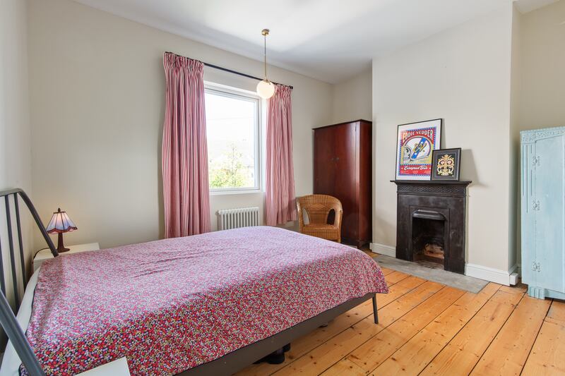 The main bedroom lies to the rear of the building. Photograph: Keith Owens