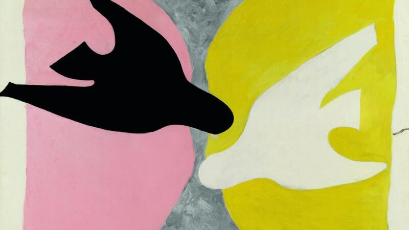 L’Oiseau noir et l’oiseau blanc (1960), Cliché Leiris, Paris. Copyright Adagp, Paris 2013