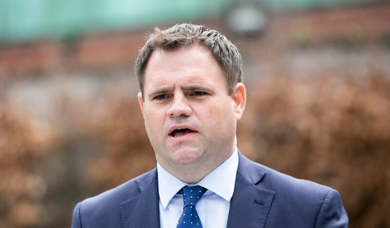 Neale Richmond, Minister of State at the Department of Enterprise, Trade and Employment, has offered to coach his elder brother, Graham, who is entering politics. Photograph: Gareth Chaney/Collins