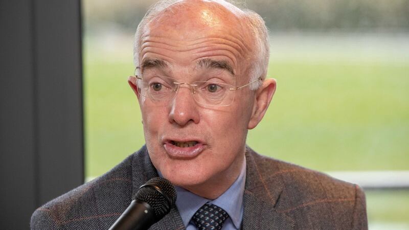 ***REPRO FREE***PRESS RELEASE NO REPRODUCTION FEE*** EDITORIAL USE ONLYThe Lawlors of Naas Grade 1 Novice Hurdle Launch, Goffs Owners & Trainers Lounge, Naas Racecourse, Co. Kildare 18/12/2019Trainers Ted WalshMandatory Credit ©INPHO/Morgan Treacy