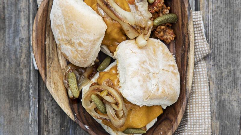 Smoked chipotle sloppy joes. Photograph: Harry Weir Photography