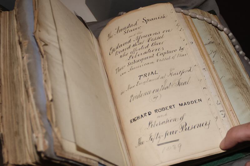Richard Robert Madden's testimony at the Amistad trial was seen as crucial in ensuring that rebellious slaves on board the Spanish ship were freed. Photograph: Ronan McGreevy
