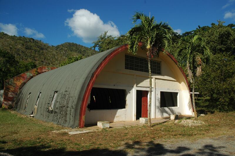 The same warhead hangar in Cuba photographed by JM Tennant in 2019.