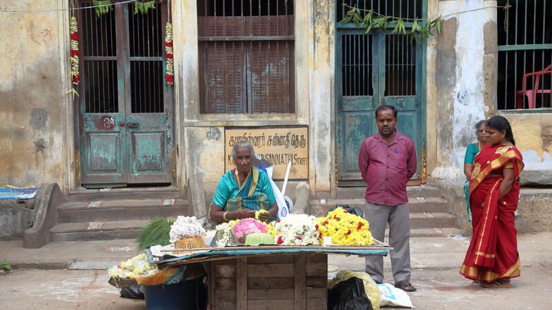 Shopping in Chennai. Photograph: Fionn Davenport