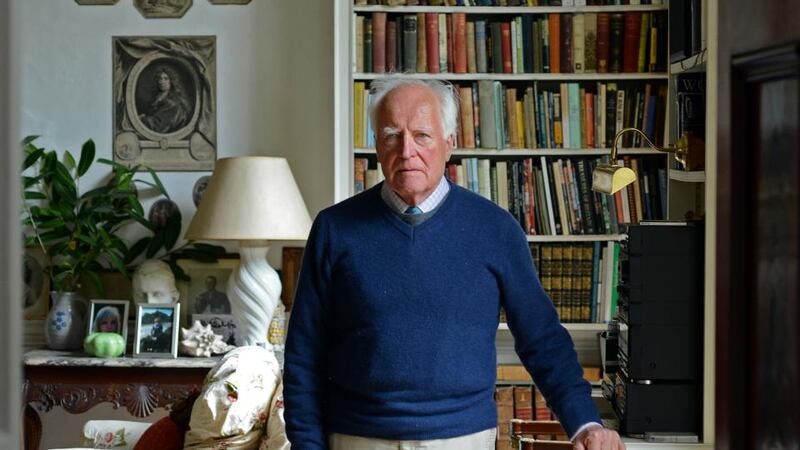 Desmond Guinness at Leixlip Castle: “Introductions are so important; they help get things going.” Photograph: Eric Luke