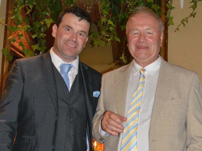 Damien and Dan McGrattan, of McGrattan's pub on Fitzwilliam Lane in central Dublin