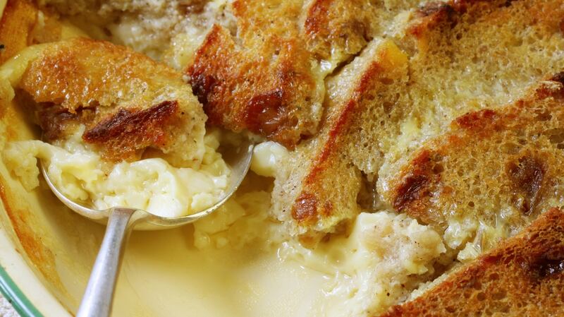 Stale bread can be given a new lease of life when turned into bread and butter pudding, with marmalade