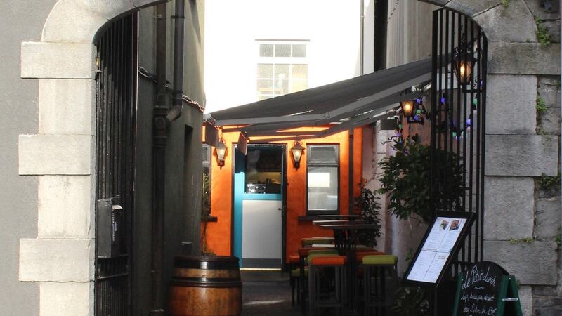 The food is French but with a little sprinkling of Mediterranean cooking and ingredients.