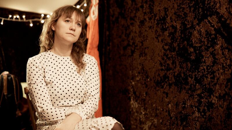 Brigid Mae Power: ‘I just close my eyes and be myself as much as I can and that’s what feels best for me.’ Photograph: Steve Gullick